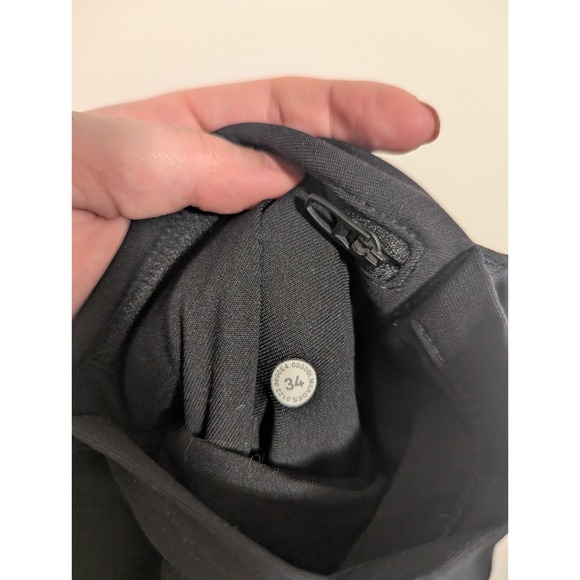 Lululemon ABC 5 Pocket Pant Mens Size 34 x 30 Slim Fit Stretch Black - Picture 8 of 8